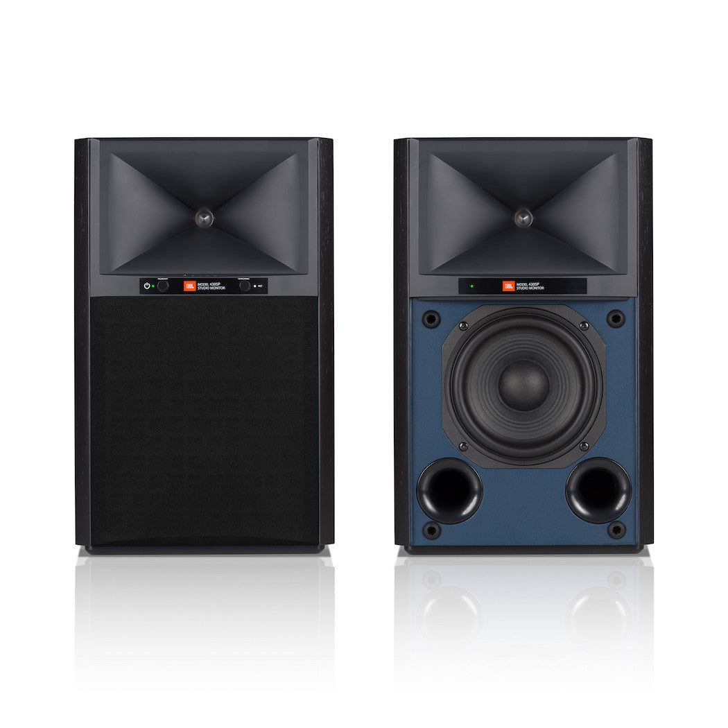 Bocinas Amplificadas JBL 4305P (Nogal Negro)