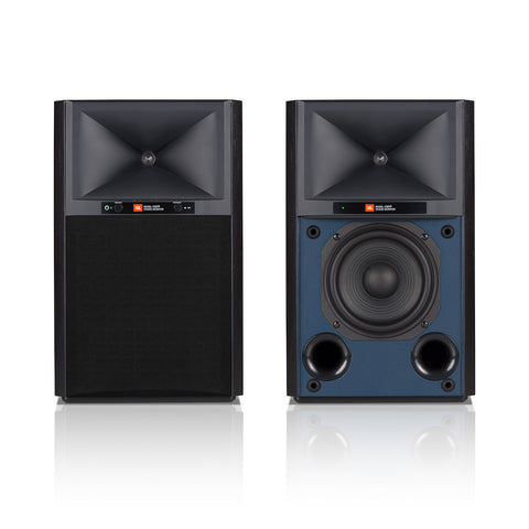 Bocinas Amplificadas JBL 4305P (Nogal Negro)